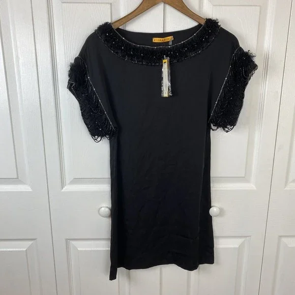 Alice + Olivia | Dresses | Alice Olivia Size Xs 0 Silk Satin Black Dress Shift Kimon Beaded Mini Gown | Poshmark Alice + Olivia | Dresses | Alice Olivia Size Xs 0 Silk Satin Black Dress Shift Kimon Beaded Mini Gown | Poshmark